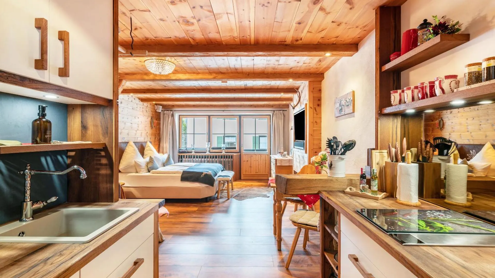Chalet Bergliebe Mit Zirbenholz 因泽尔 公寓