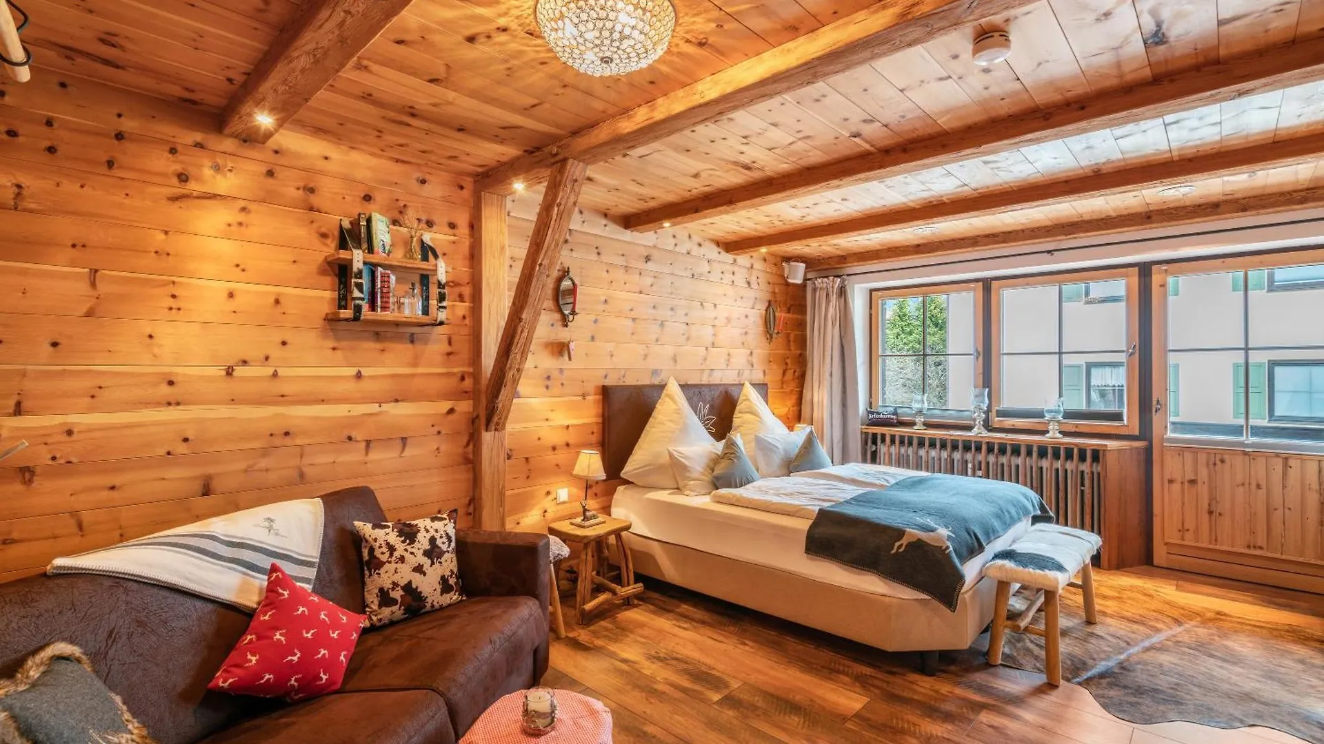 Chalet Bergliebe Mit Zirbenholz 因泽尔